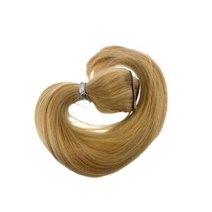 Glam Seamless 22" Halo Human Hair Extensions 23/1001 Vanilla Cream NWOT